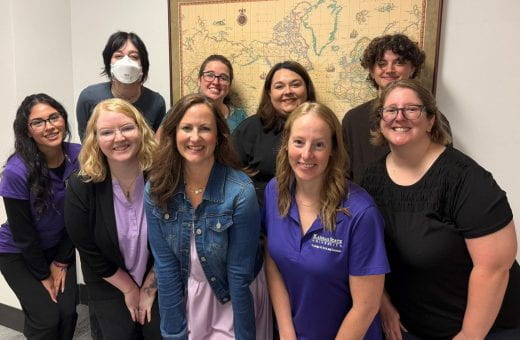 Nine of the College of Arts and Sciences academic advisors