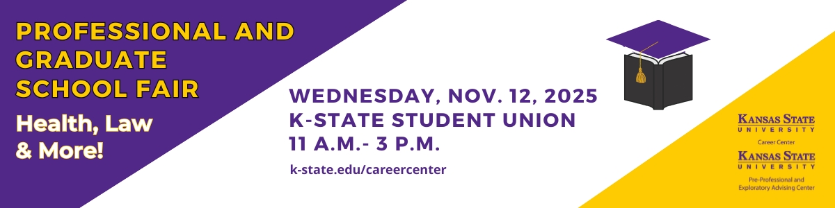 2025 Kansas State Professional and Graduate School Fair | Hosted in K-State Student Union
