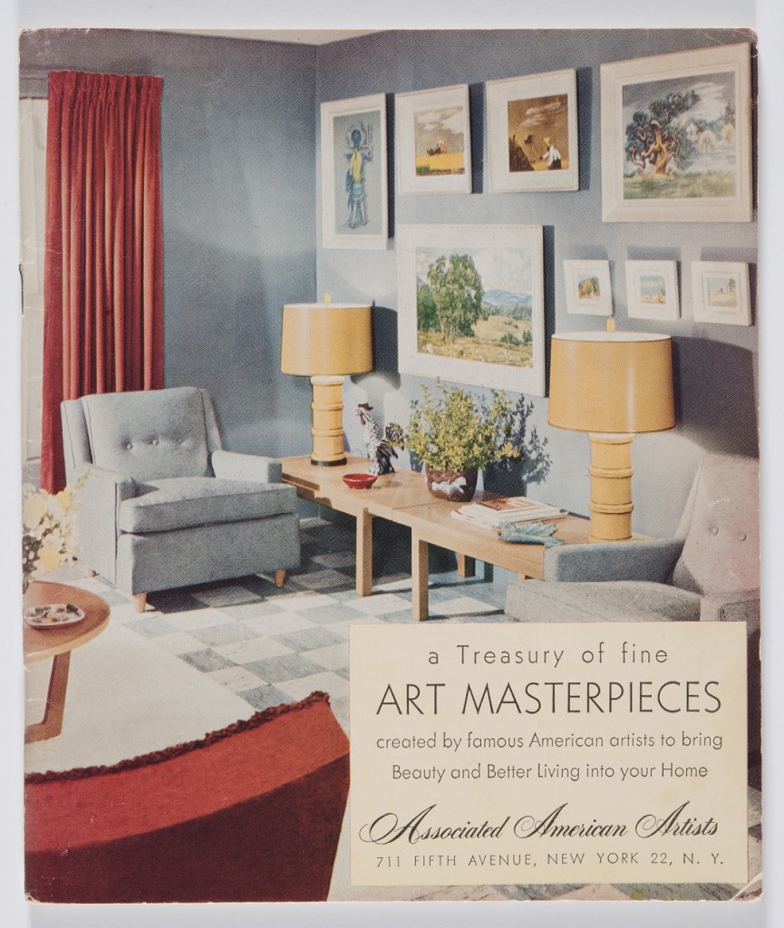 A Treasury of Fine Art Masterpieces Created by Famous American Artists to Bring Beauty and Better Living into Your Home (New York: Associated American Artists, 1951) Private collection
