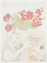 Elizabeth Layton Geraniums, 1985