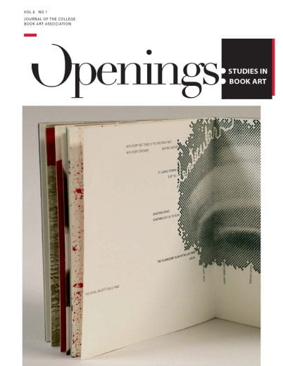 "Openings" journal cover image