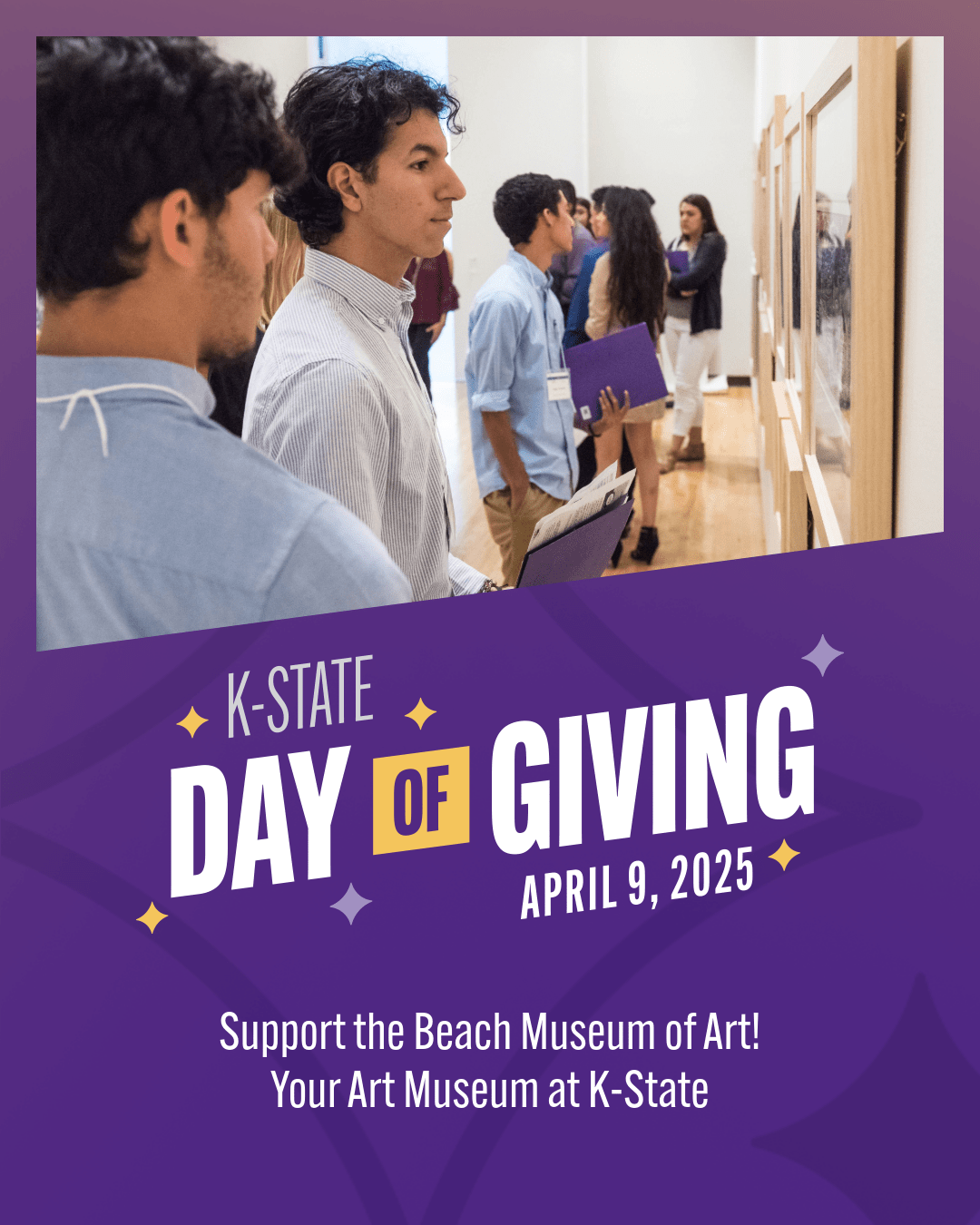 K-State Day of Giving image for the Beach Museum of Art
