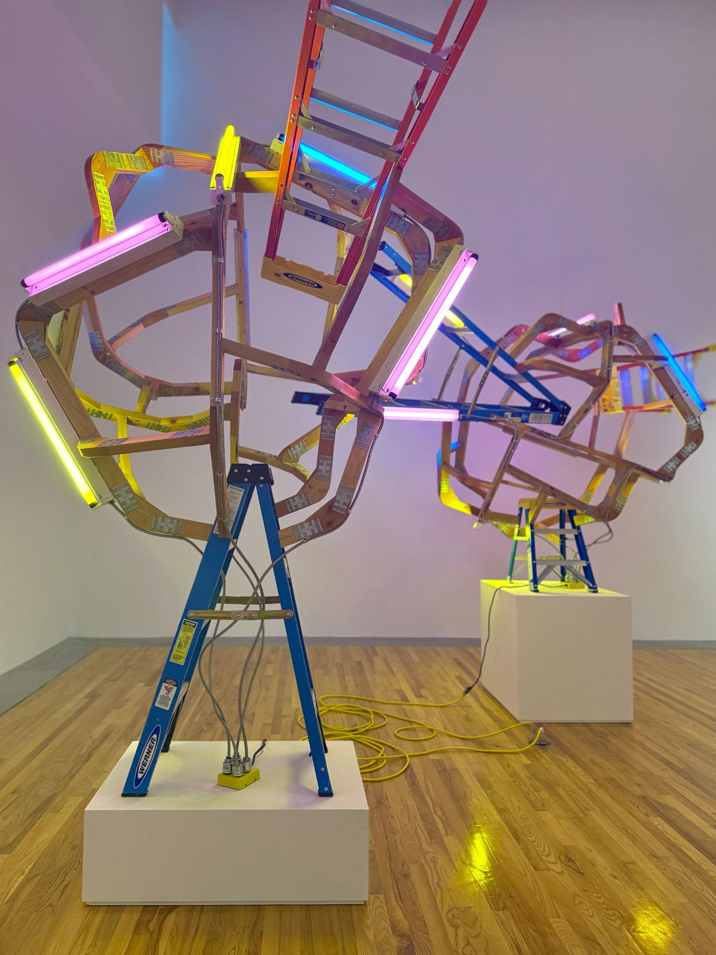 A view of the "Kansas Triennial 25/26" exhibition at the Beach Museum of Art.