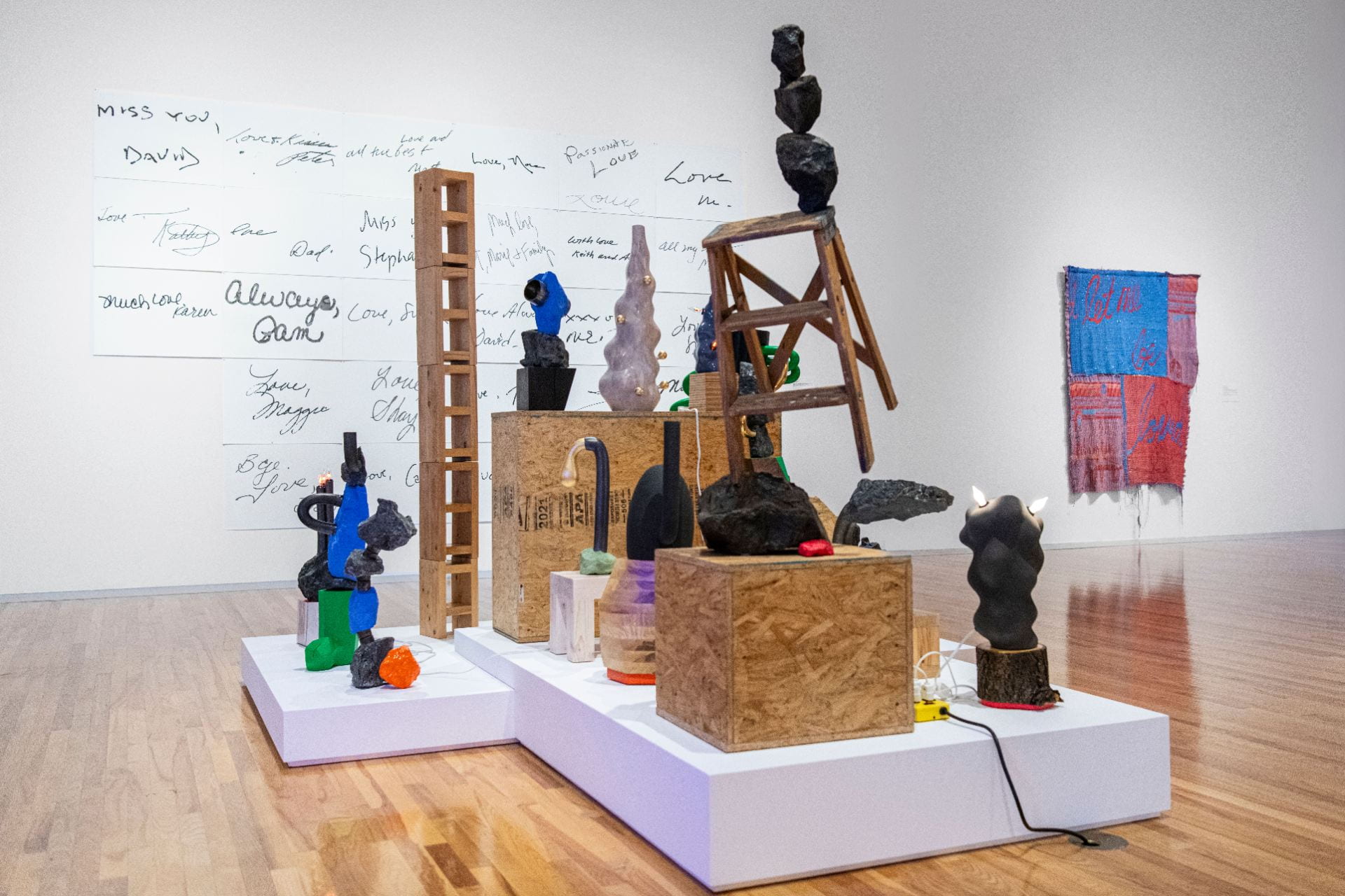 A view of the "Kansas Triennial 25/26" exhibition.