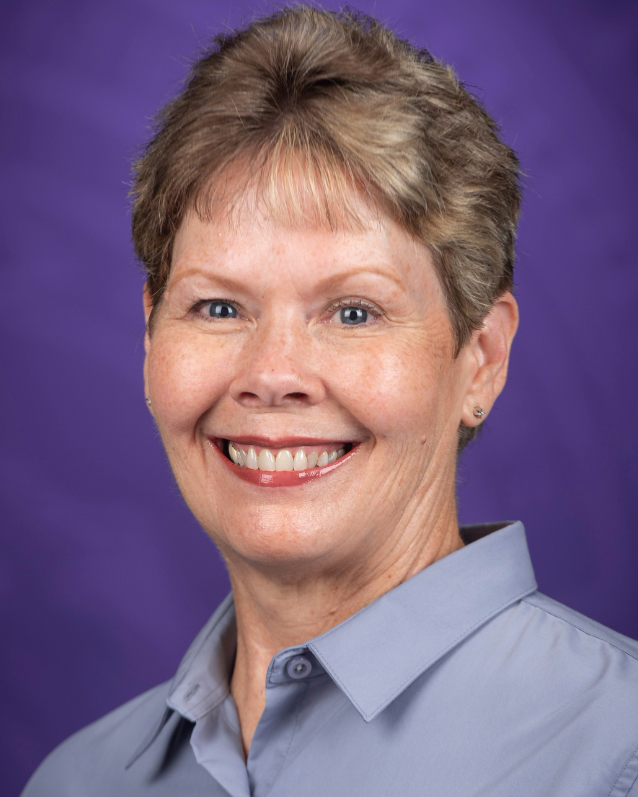 Linda Yarrow smiles for a portrait.