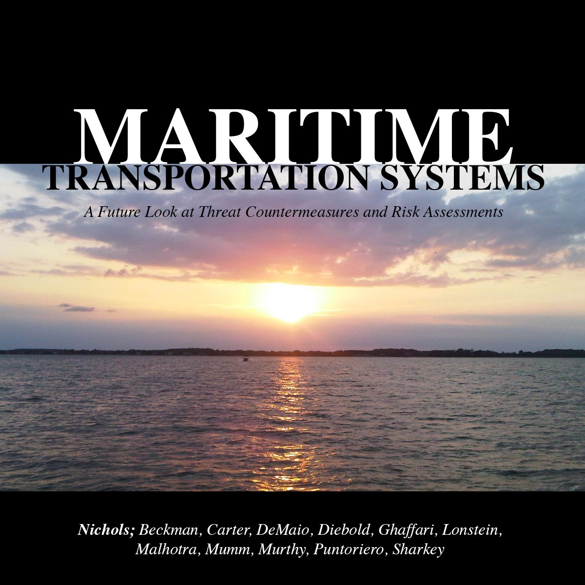 A book cover called "Maritime transportation systems"