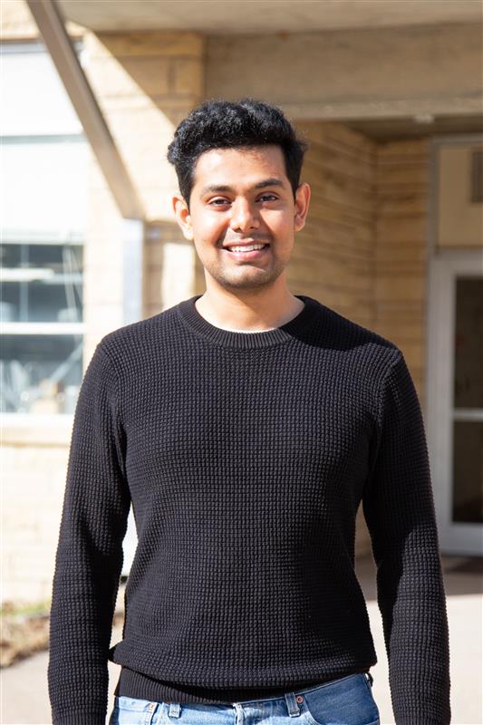 Shivaprasad Prakash poses for a photo.
