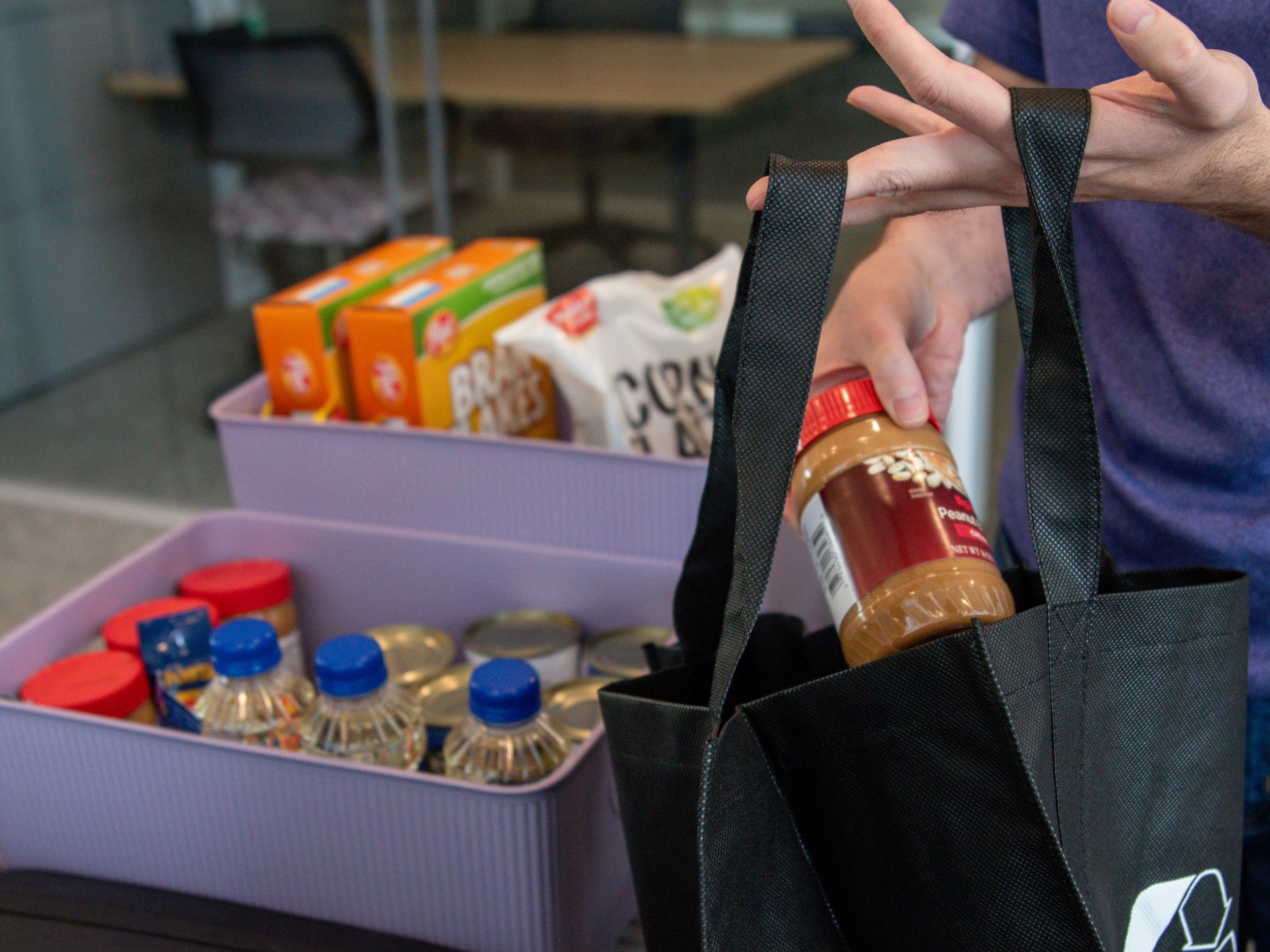 A close up image of the Olathe Cats' Cupboard Cart