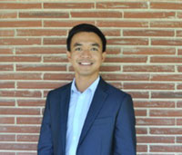 Roselle Baretto smiles for a portrait photo. 