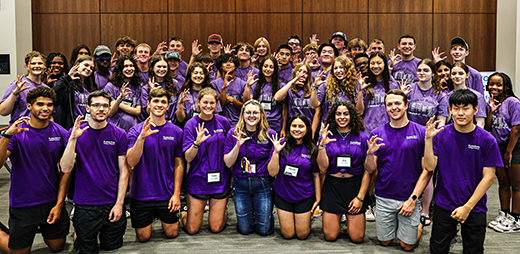 High School Summer Institute participants