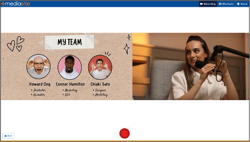 browser-based recording image