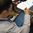 Toshiba Tablet in use