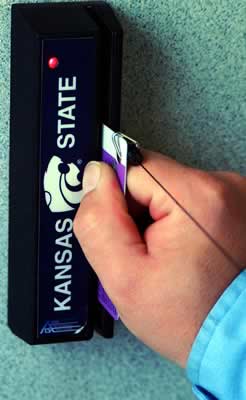hand scanning card