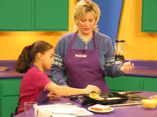 Ashlee Torres cooking