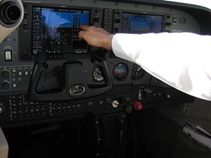 high-tech plane