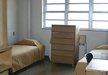 empty dorm room