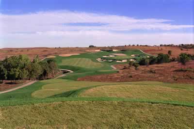 golf course hole #13