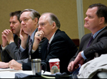 Panelists at symposium