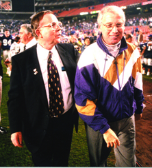 Wefald with Bill Snyder