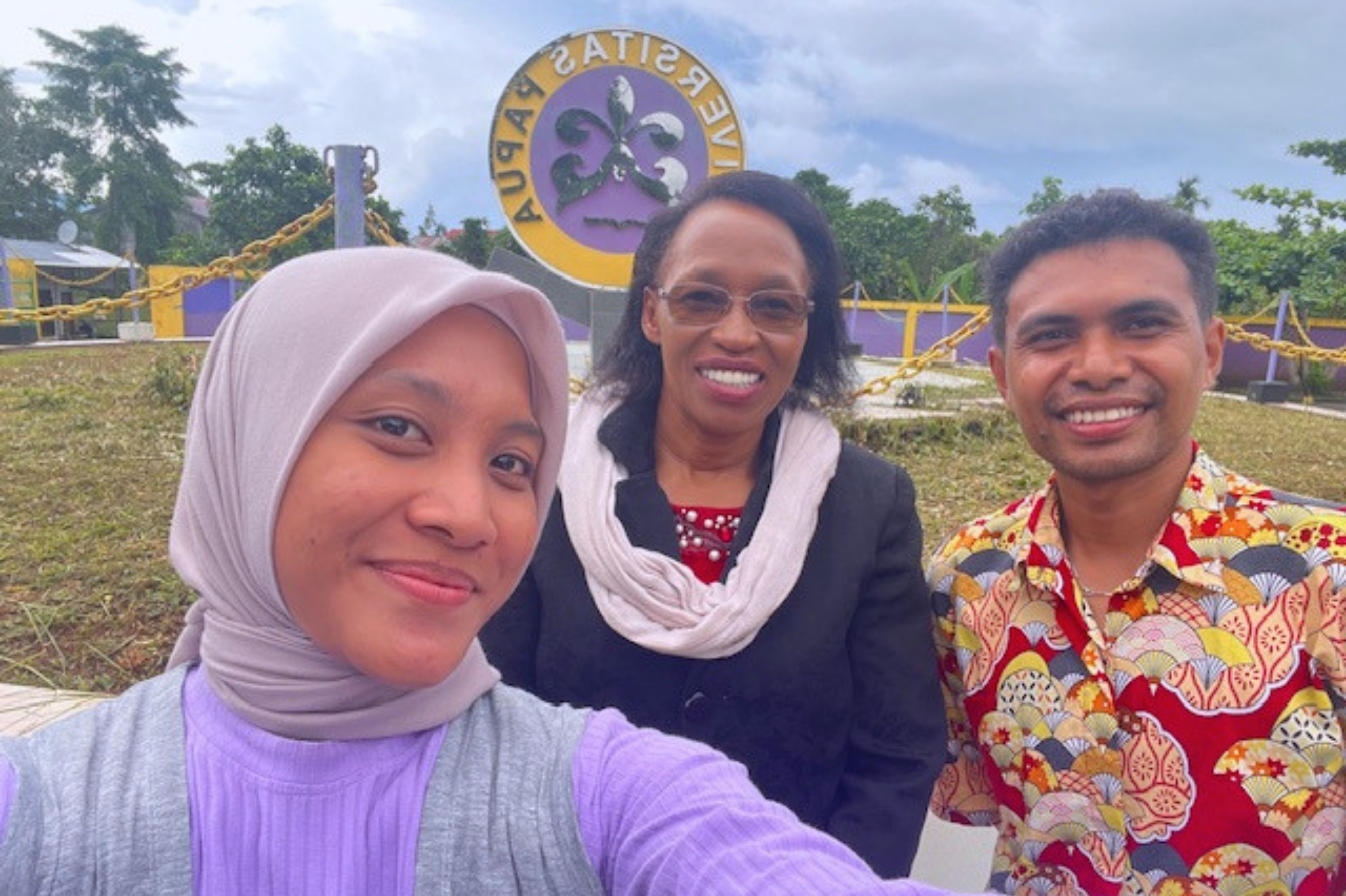 Nancy Maturi during her Fullbright travels