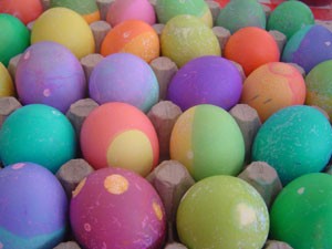 Easter eggs