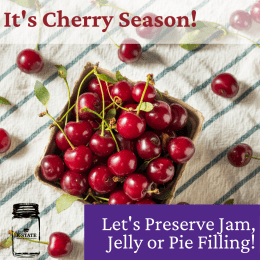 preserving cherries