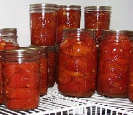 Canned tomatoes