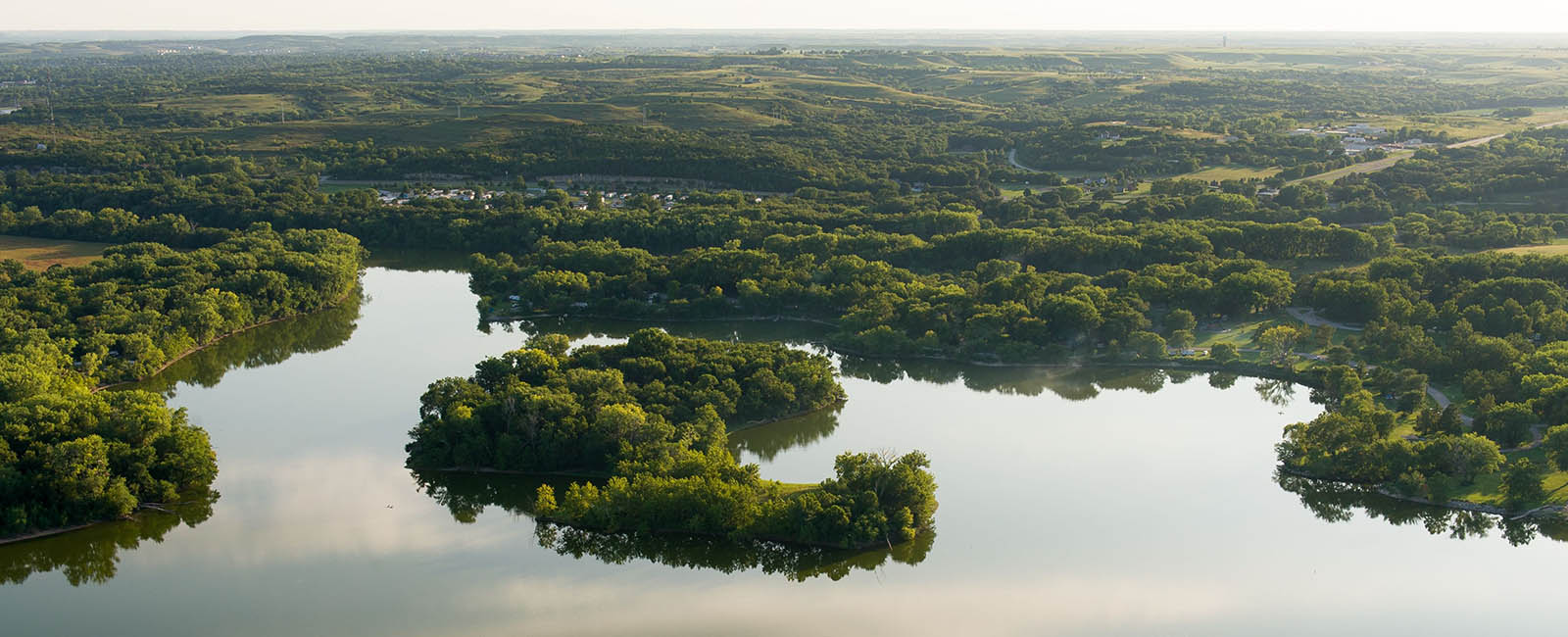 Lake aerial