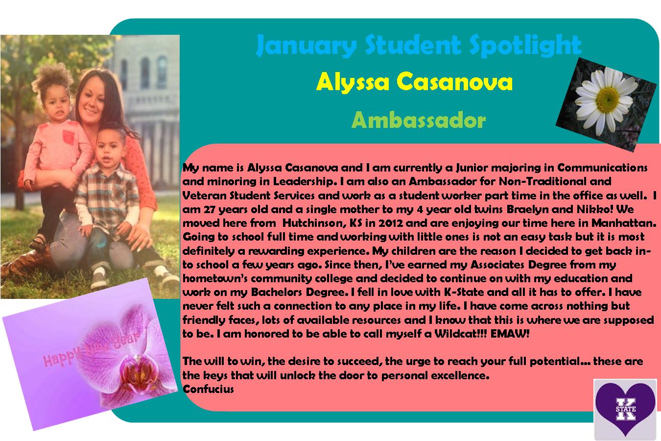 January 14 Student Spotlight