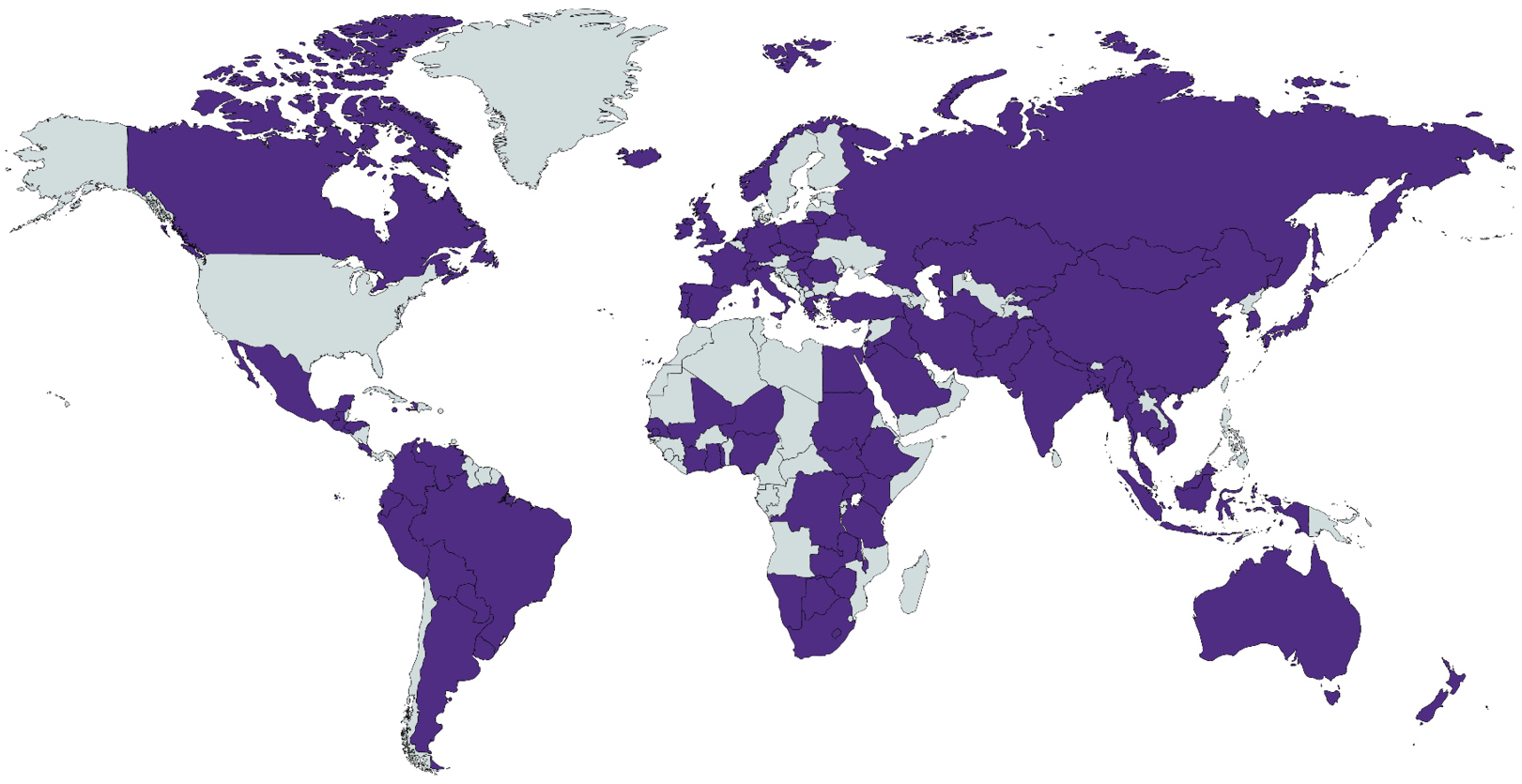 world map