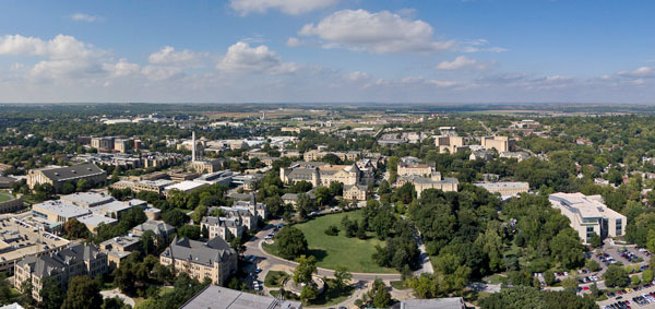 campus aerial