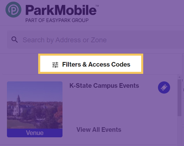 filters and access code
