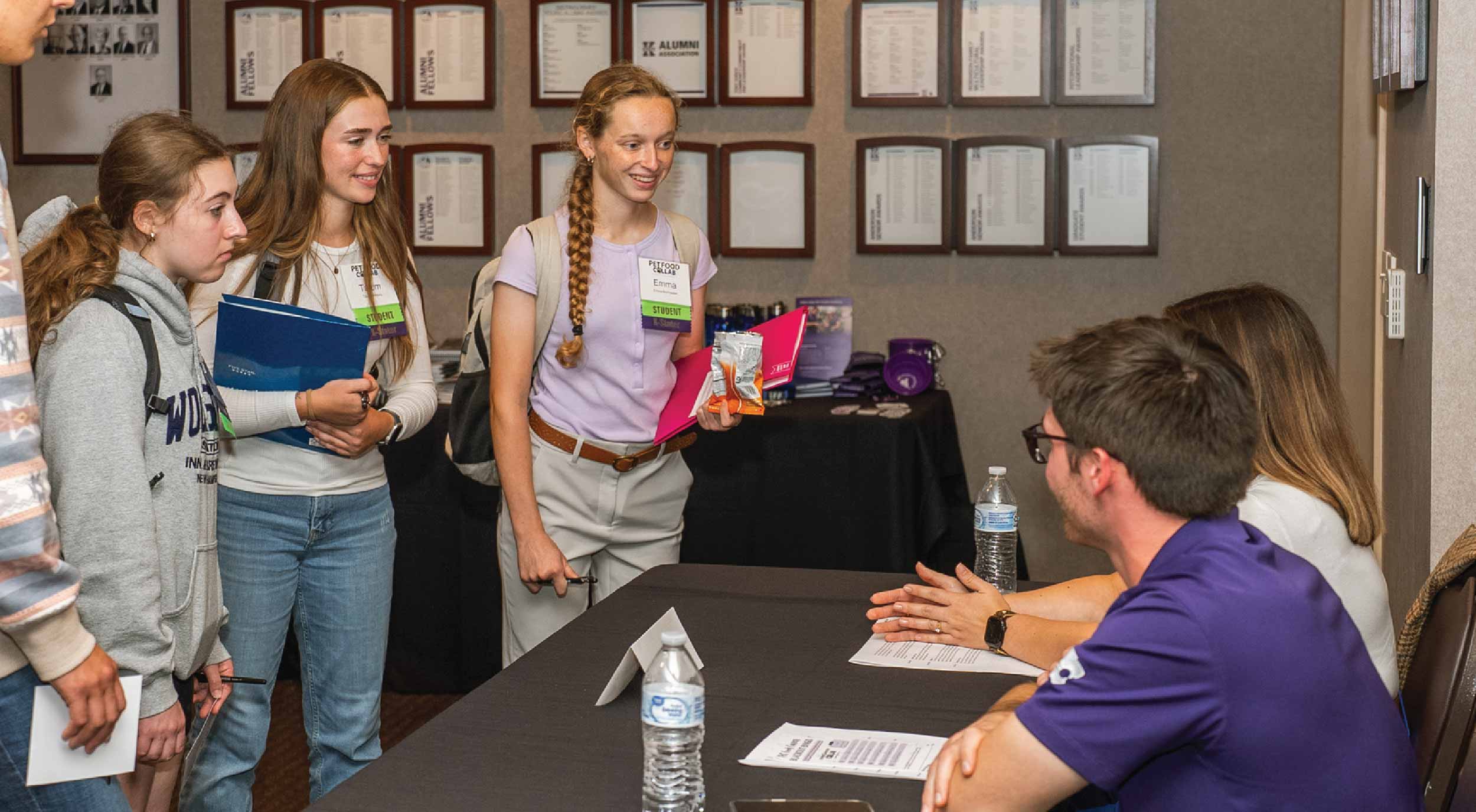 Students and industry professionals at the 2025 Student and Industry Collab