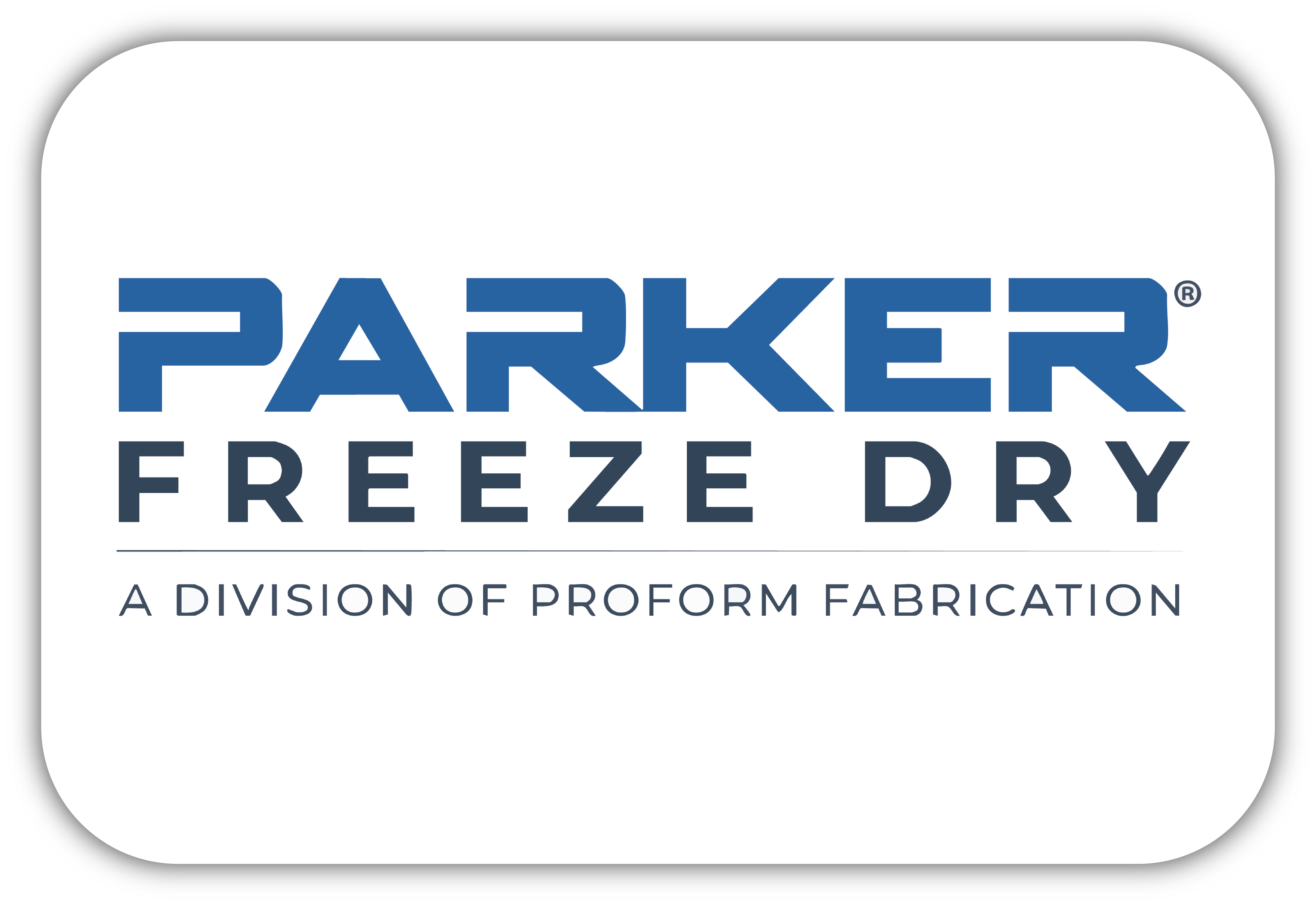 parker freeze dry logo