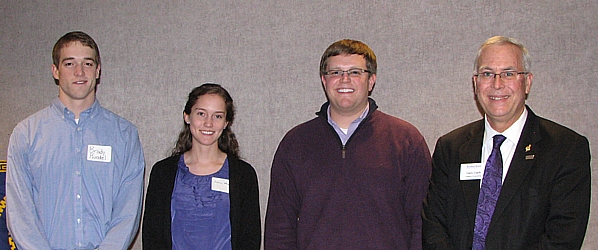 Undergraduate Scholarship winners