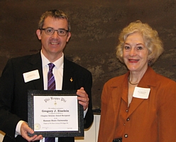 Gregory Eiselein with Mary Beth Kirkham