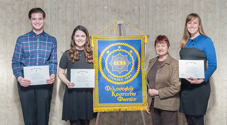 New initiates pose with...