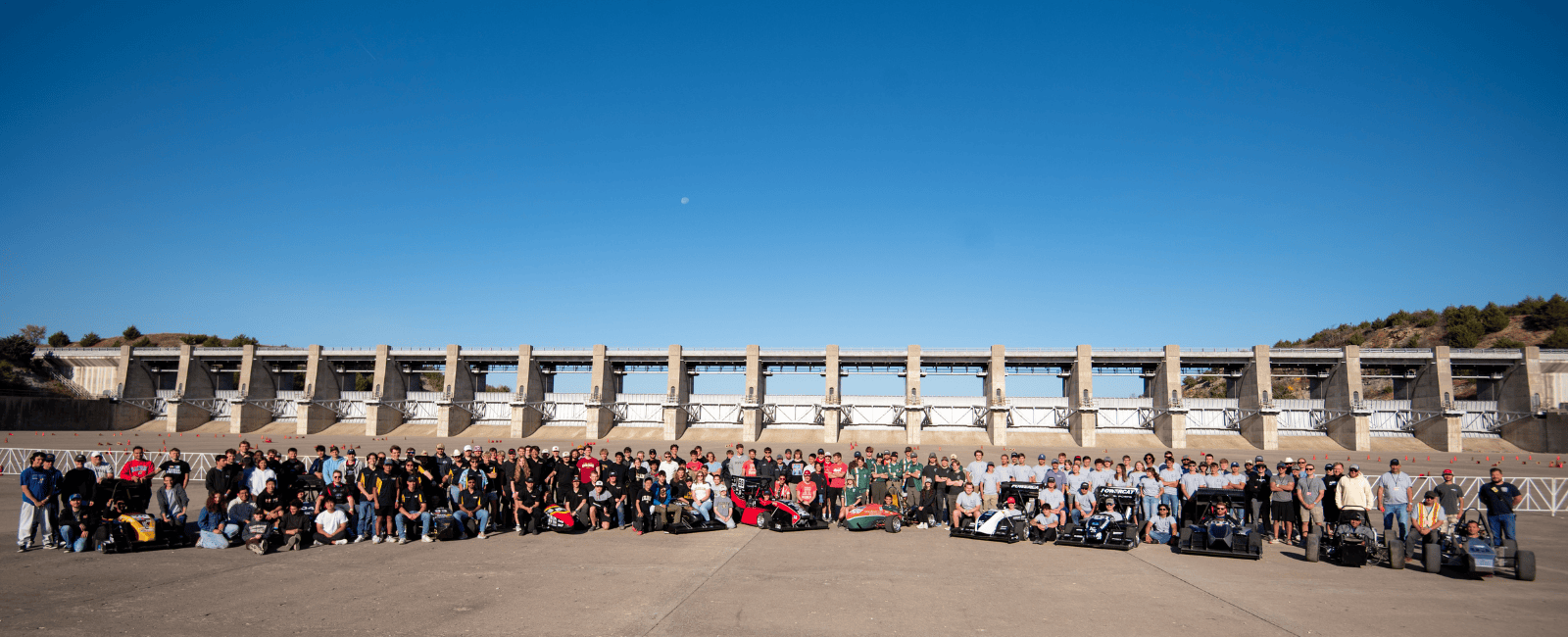 Panoramic photo of all team that attended 2024 formula wheat