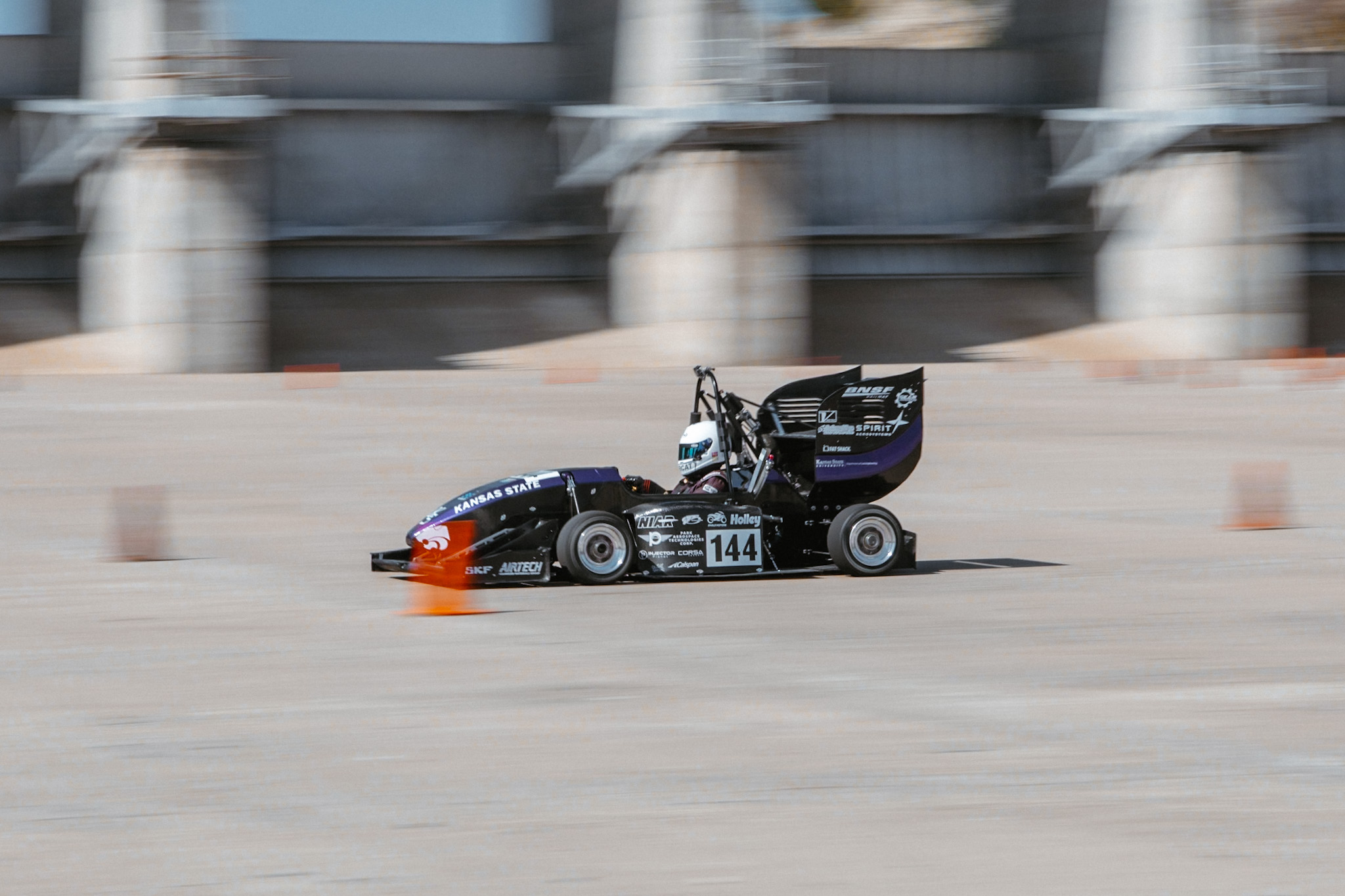 Bengal competes in the endurance event