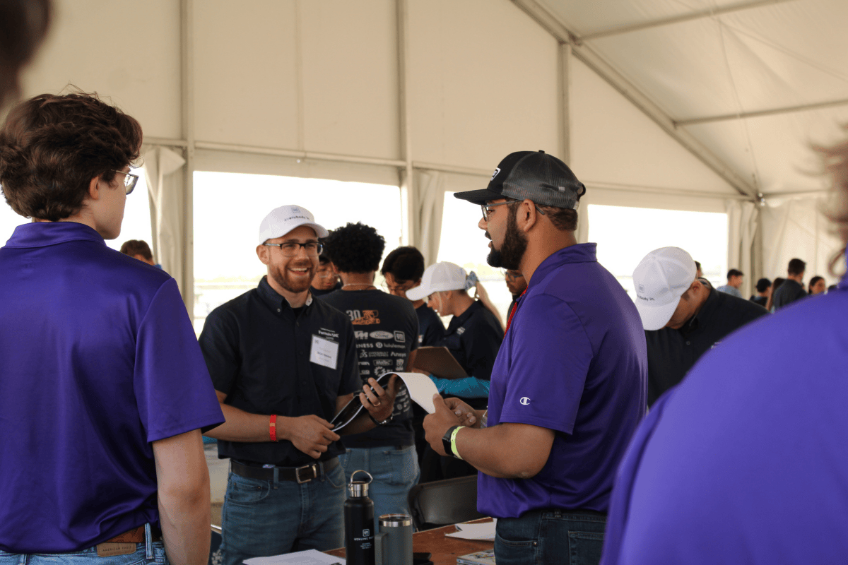 Business lead anish pitches the cost report to the first judge