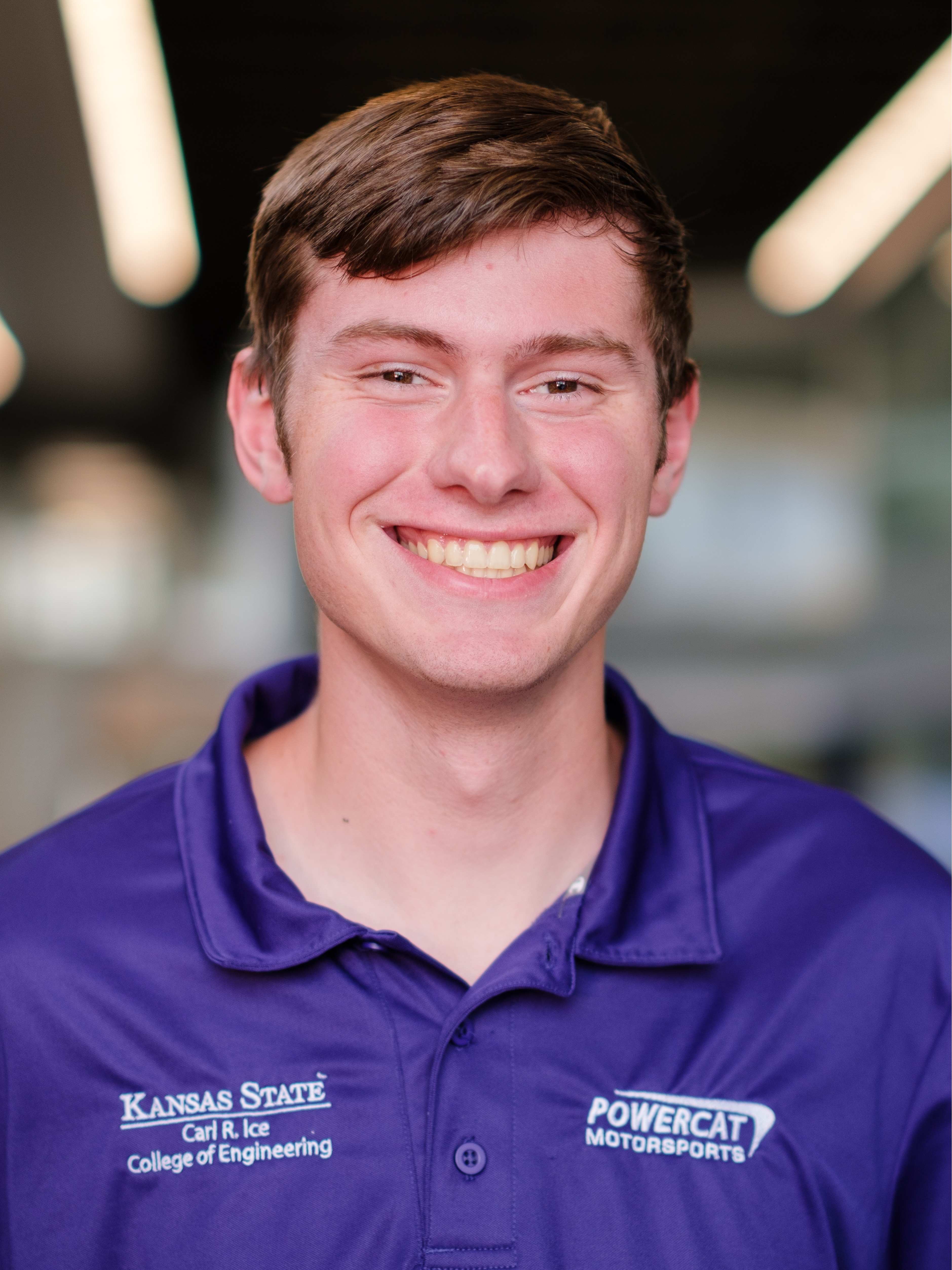 Reese Hirschler the Drivetrain Design Lead