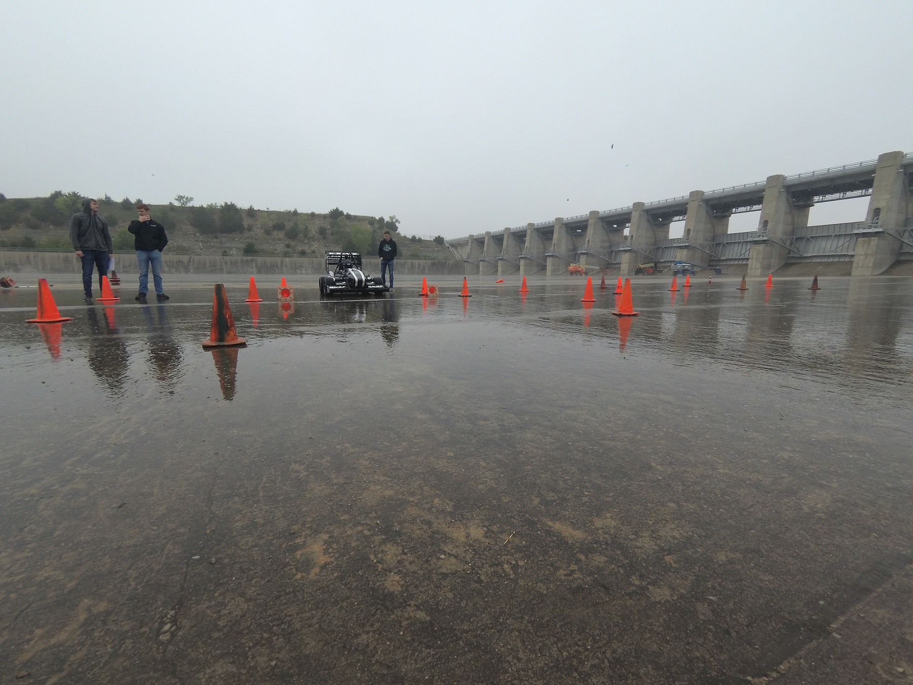 spillway testing