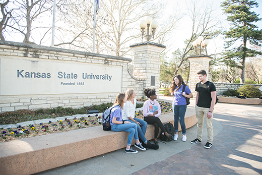 Kansas State University students