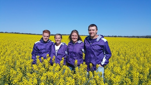 Nathan Ryan, Kaylin Fink, Keren Duerksen, Trent Frye