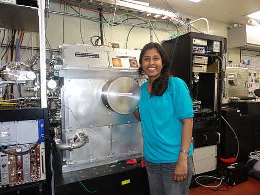 Pavithra Pitumpe Arachchige, Kansas State University postdoctoral fellow, worked with Ganga Hettiarachchi, Kansas State University professor of agronomy, to collect spectromicroscopy data at Lawrence Berkeley National Laboratory and Canadian Light Source. The researchers applied an uncommon technique to soil samples and found direct evidence that management practices affect carbon sequestration in agricultural soils. 