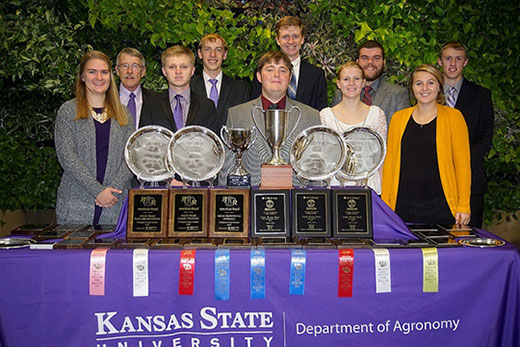 2018 K-State Collegiate Crops team 