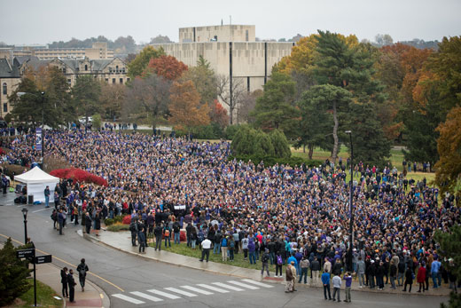 Kansas State University's inaugural KSUnite event on Nov. 14, 2017 received a silver CASE award in the single day events category.