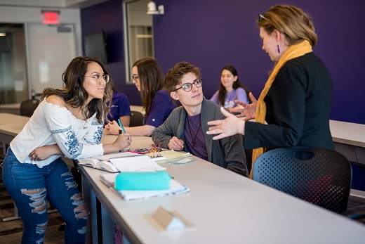 K-State students and their professor