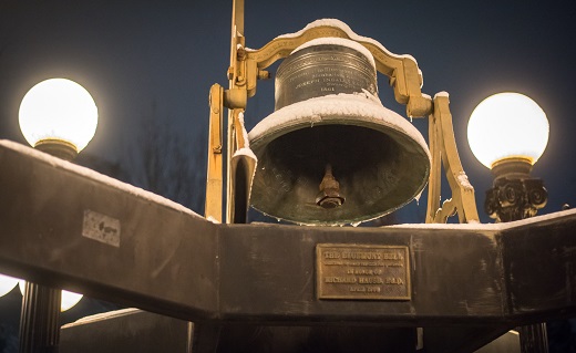 Bluemont Bell in Winter