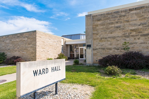 Ward Hall, home to Nuclear Reactor Facility and Semiconductor Materials for Radiological Technologies Lab